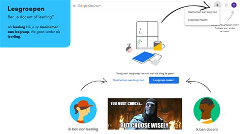 google classroom inloggen leerling|Deelnemen aan een lesgroep als leerling .